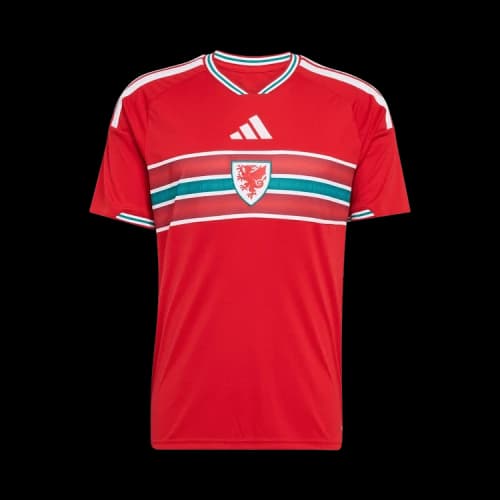 adidas Wales 2026 Home Jersey Better Scarlet