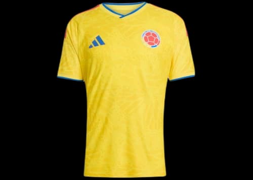 adidas Colombia 2026 Home Authentic Jersey Impact Yellow