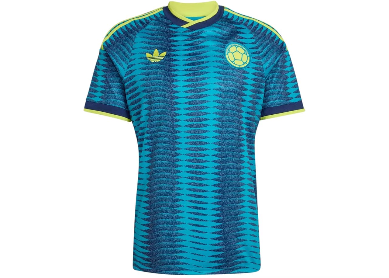 adidas Colombia 26 Away Jersey Team Navy Blue/Mystery Petrol