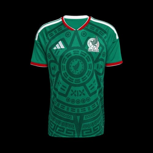 adidas Mexico 2026 Home Replica World Cup Jersey Green