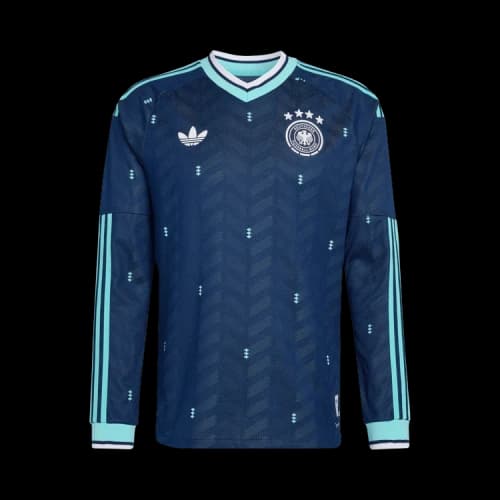 adidas Germany 26 Away Authentic L/S Jersey Collegiate Navy