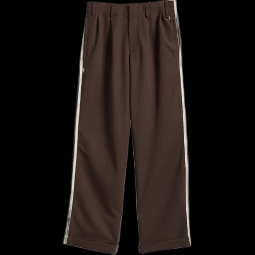 adidas x CLOT Edison Chen Sports Pants Dark Brown