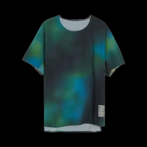 Y-3 All Over Print Run Short-Sleeve T-Shirt 'Multicolor'