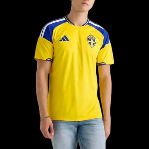 adidas Sweden 2026 Home Jersey Yellow
