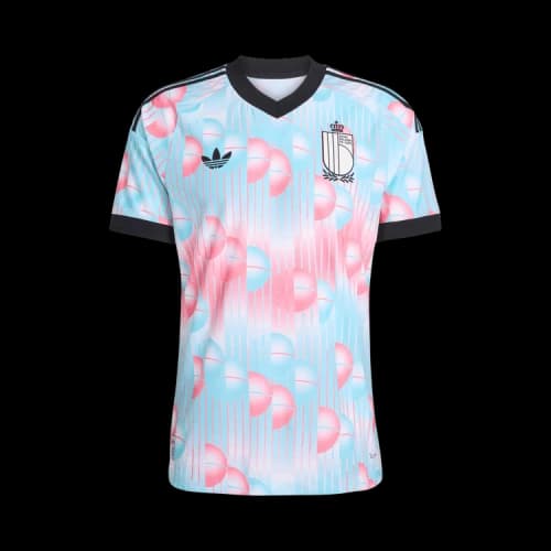 adidas Belgium 26 Away Authentic Jersey Frozen Blue/Black