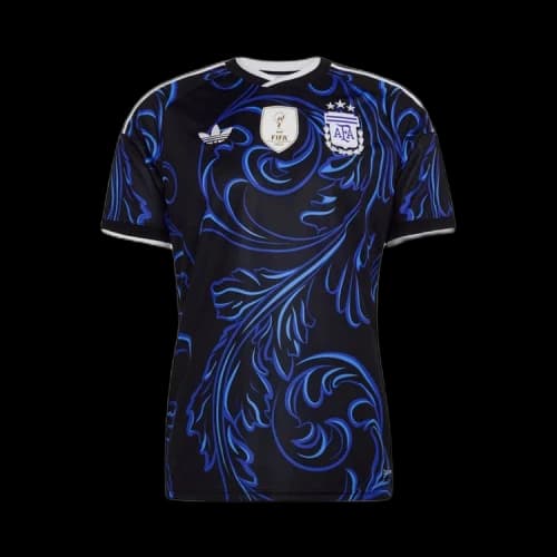 adidas Argentina 26 Away Jersey Black/Lucid Blue/Blue Burst