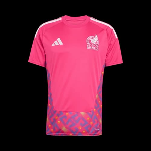 adidas Mexico 2026 Home Goalkeeper Jersey Team Real Magenta