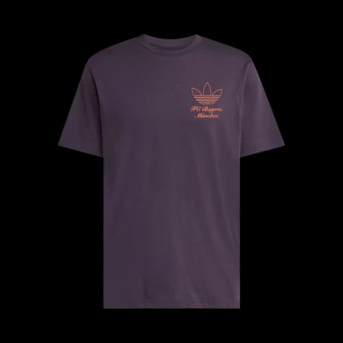 adidas FC Bayern Terrace Icons Graphic Tee Aurora Black