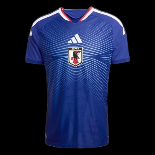 adidas Japan 26 Home Authentic Jersey Japan Blue/Ash Blue