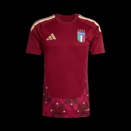 adidas Italy 2026 Home Goalkeeper Jersey Team Coll Burgundy