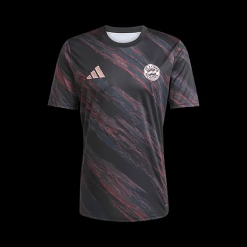 adidas FC Bayern 25/26 Pre-Match Jersey Black