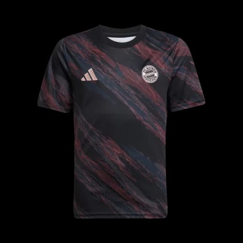 adidas Kids FC Bayern 25/26 Pre-Match Jersey Black