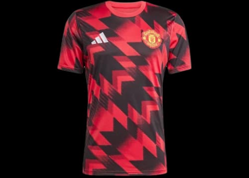 adidas 25/26 Pre-Match Jersey Manchester United Mufc Red