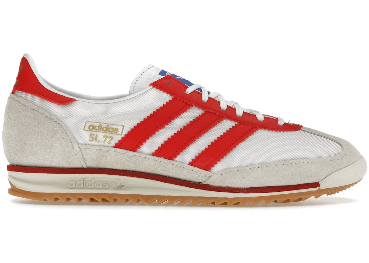 adidas SL 72 OG Cloud White Better Scarlet (Women's)