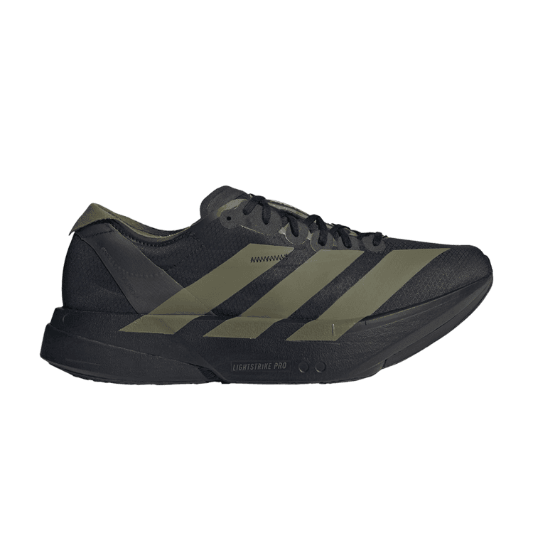 adidas Adizero Adios Pro 4 Black Focus Olive