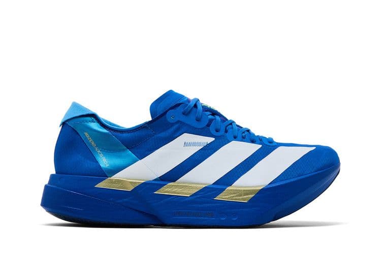 adidas Adizero Adios Pro 4 Blue White Lime Burst
