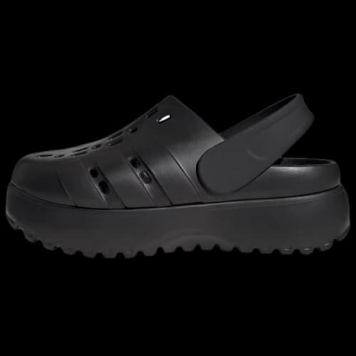 adidas Adilette Platform Clogs Core Black (Women's)