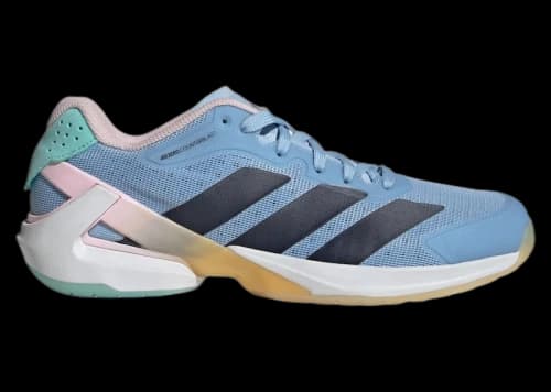 adidas Adizero Counterblast Indoor Glow Blue Shadow Navy Clear Pink (Women's)
