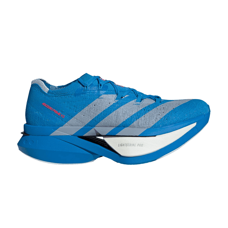 adidas Adizero Prime X3 Strung Ekiden Solar Blue Silver