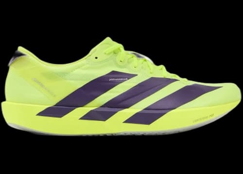 adidas Adizero Adios 9 Solar Yellow Powder Plum