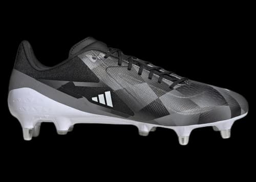 adidas Adizero RS15 Ultimate SG Rugby Core Black White Grey