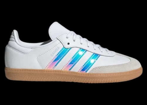 adidas Samba OG White Iridescent Stripes (GS)