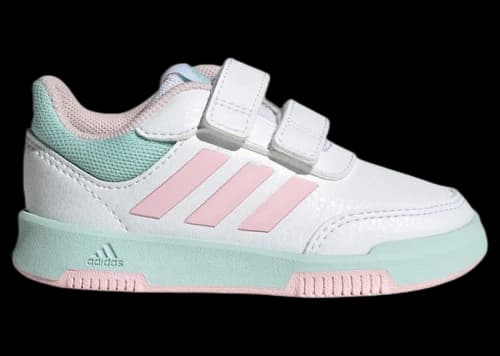 adidas Tensaur Run Hook And Loop Cloud White Clear Pink Semi Flash Aqua (TD)