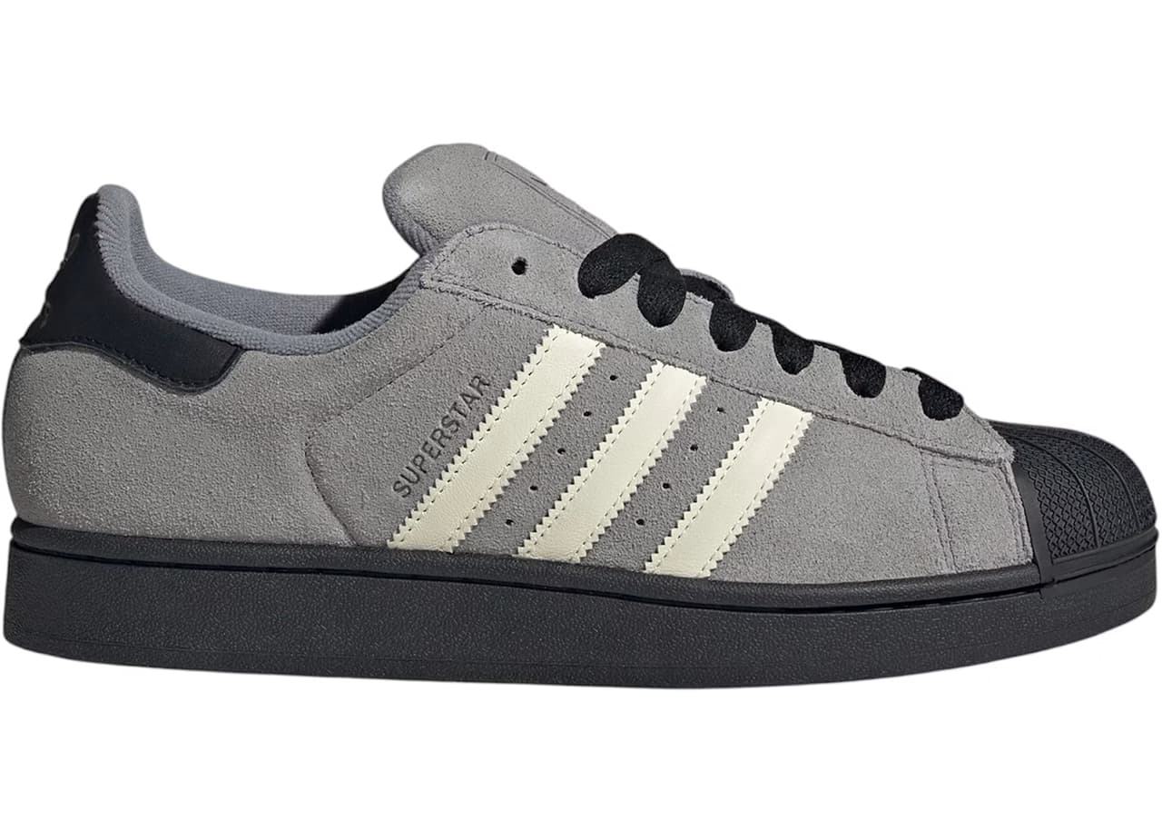 adidas Superstar II Grey Three Cream White