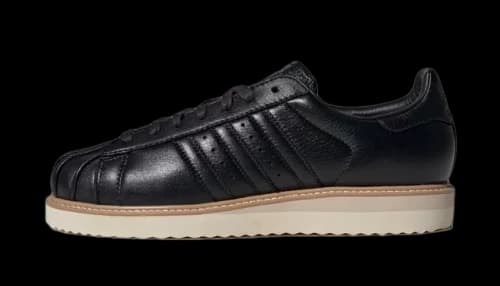 adidas Superstar Lux Black Warm Sandstone