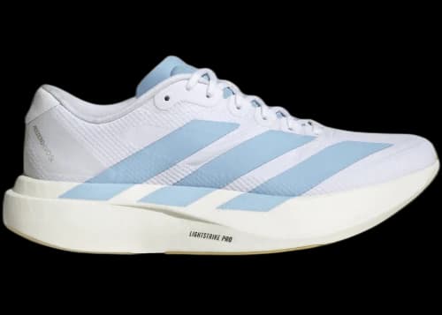 adidas Adizero Evo SL White Clear Blue (Women's)
