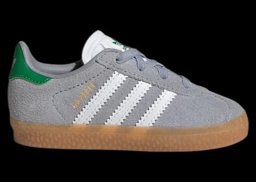 adidas Gazelle Comfort Closure Halo Silver Green (TD)