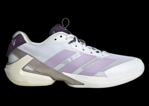 adidas Adizero Ubersonic 5 Cloud White Powder Plum Aurora Plum (Women's)