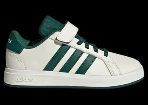 adidas Grand Court 2.0 Off White Collegiate Green Core Black (PS)