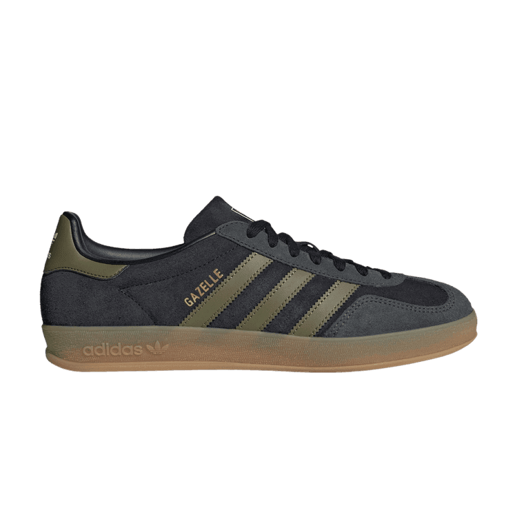 adidas Gazelle Indoor Black Focus Olive Carbon