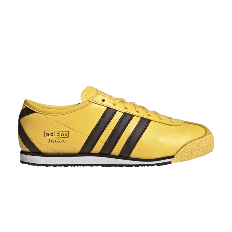 adidas Italia 70s Spring Yellow Dark Brown (Women's)