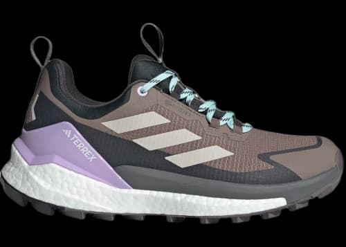 adidas Terrex Free Hiker 2.0 LowGore-Tex Trace Brown Beige Carbon (Women's)