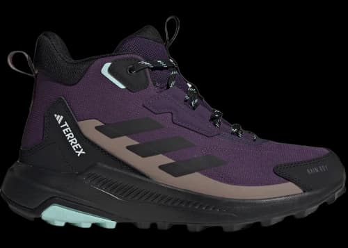 adidas Terrex Anylander Mid Rain.RDY Aurora Plum Core Black Trace Brown (Women's)