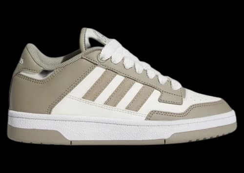 adidas Rapid Court Low Silver Pebble Cloud White (GS)