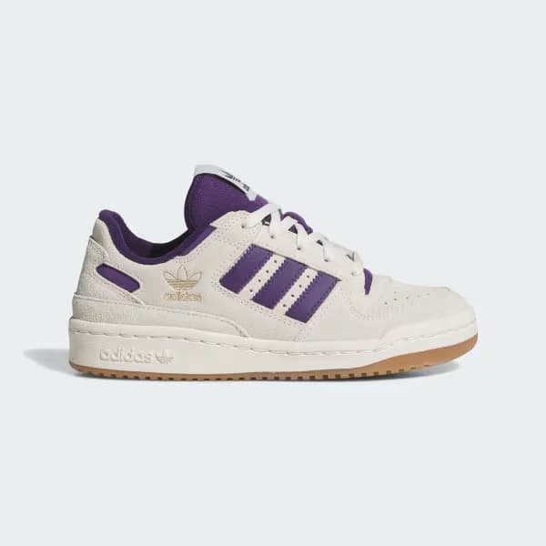 (GS) adidas Forum Low CL 'Off White Violet Gum M2'