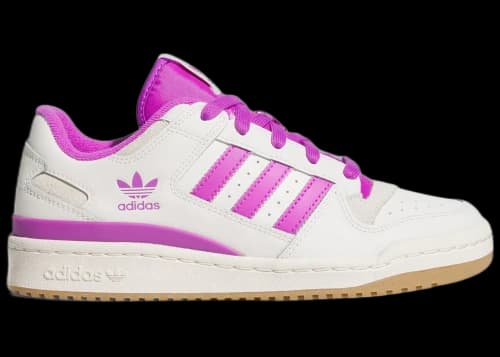 adidas Forum Low CL Cloud White Purple Burst Cream White (Women's)