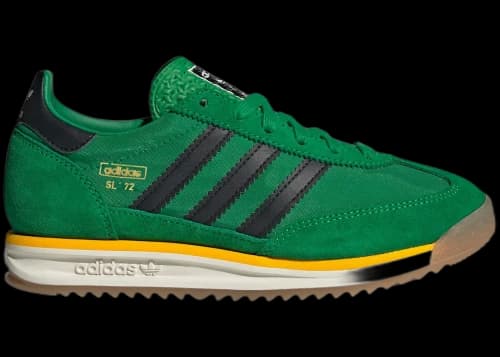 adidas SL 72 RS Green Core Black Crew Yellow (GS)