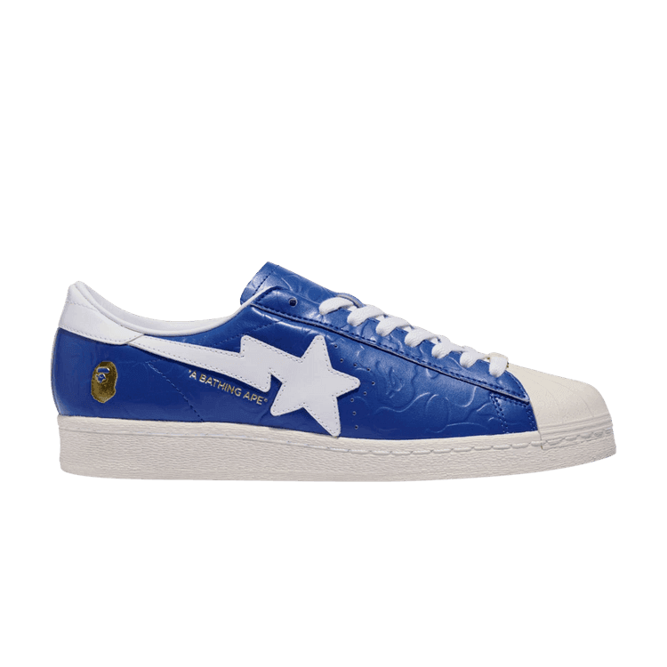 adidas Superstar Vintage Bape Blue White