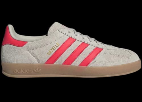 adidas Gazelle Indoor Beige Lucid Red