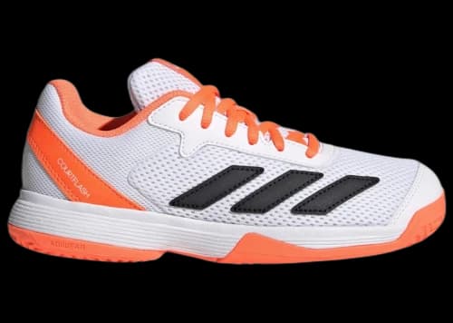 adidas Courtflash Lucid Orange Cyber Metallic White (GS)