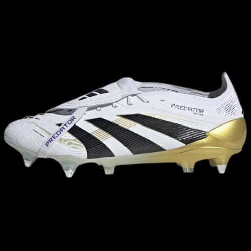 adidas Predator Elite Fold-Over Tongue SG Cloud White Core Black Gold Metallic