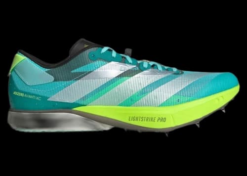 adidas Adizero Avanti XC Flash Aqua Zero Metalic Lucid Lemon