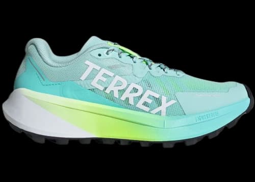adidas Terrex Agravic 3 Trail Semi Flash Aqua Cloud White Lucid Lemon (Women's)