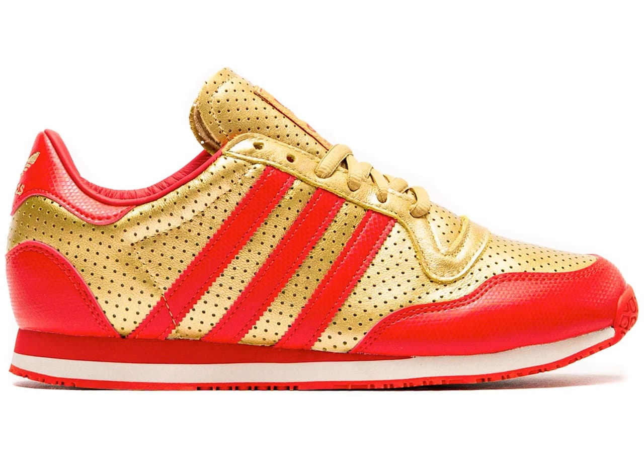 adidas Galaxy OG Gold Metallic Red