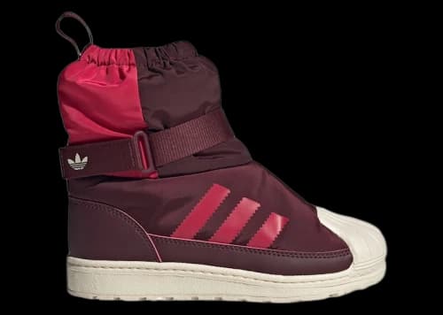 adidas Superstar 360 Winterized Boot Maroon Wonder White (PS)