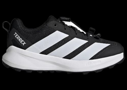adidas Terrex Agravic Trail Black White Semi Impact Orange (GS)